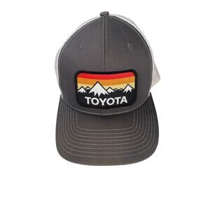 Toyota Heritage Cap by Richardson Gray/White OS Trucker Hat SnapBack Style 112